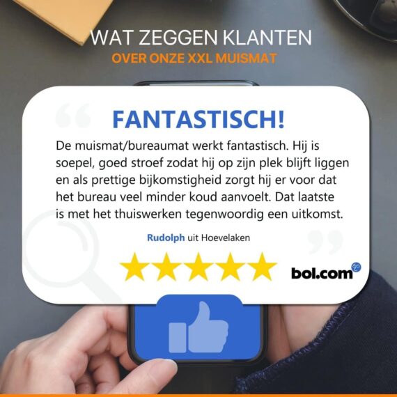 Muismat XXL – Bureau Onderlegger – Gaming Mousepad – 80×30 CM – Wereldkaart