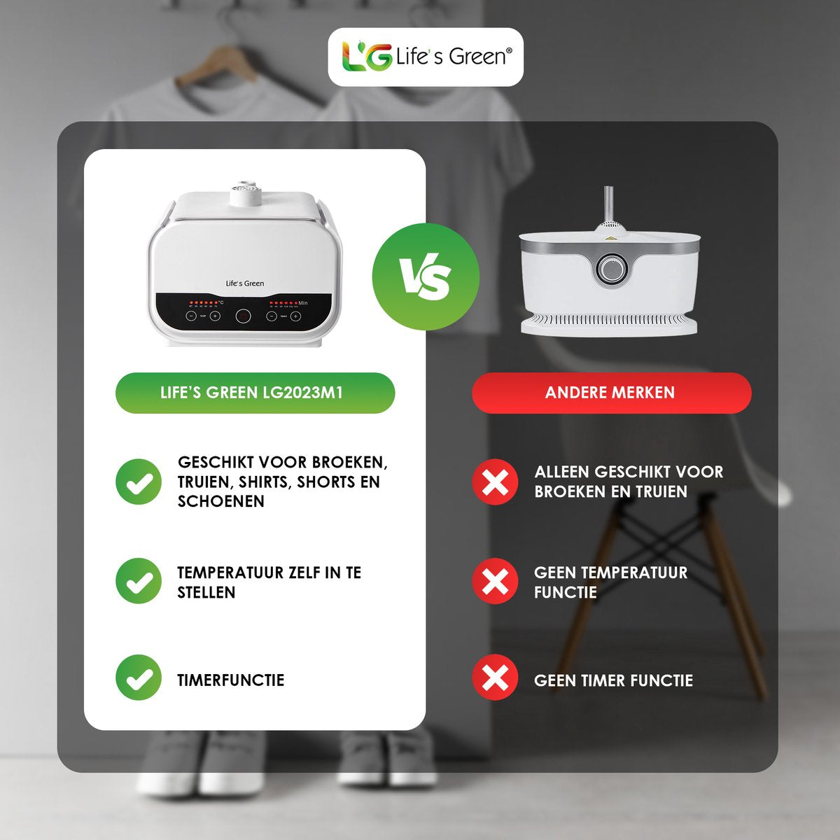 Life's Green® Strijkpop - Strijkmachine - Strijkdroger - Strijkpop Voor Hemden