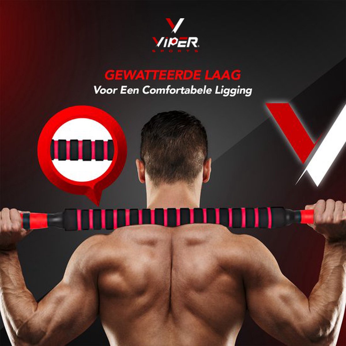 Viper Sports Adjustable Dumbbell Set up to 40kg + Gloves – Professional 2-in-1 Dumbbell Set with Weights – 2x20kg – Strength Training – Fitness Barbell – Dumbbells - Red