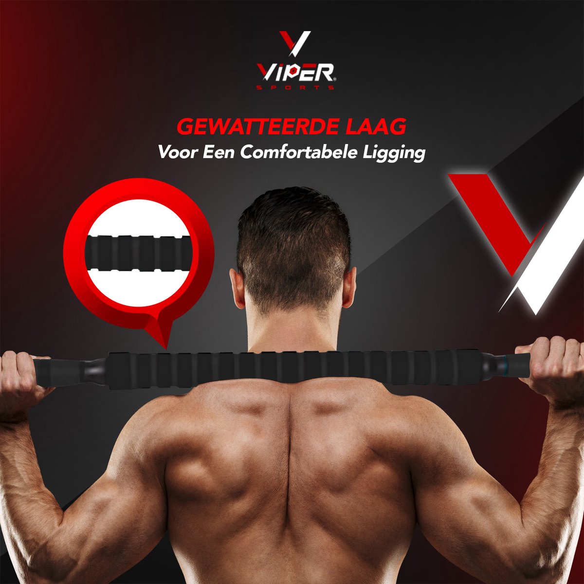 Viper Sports Verstelbare Dumbbell Set tot 40kg – Halterset – Professionele 2-in-1 Halterset met gewichten – Krachttraining – Gebruiksvriendelijke Fitness Halterstang – Dumbbell - Zwart