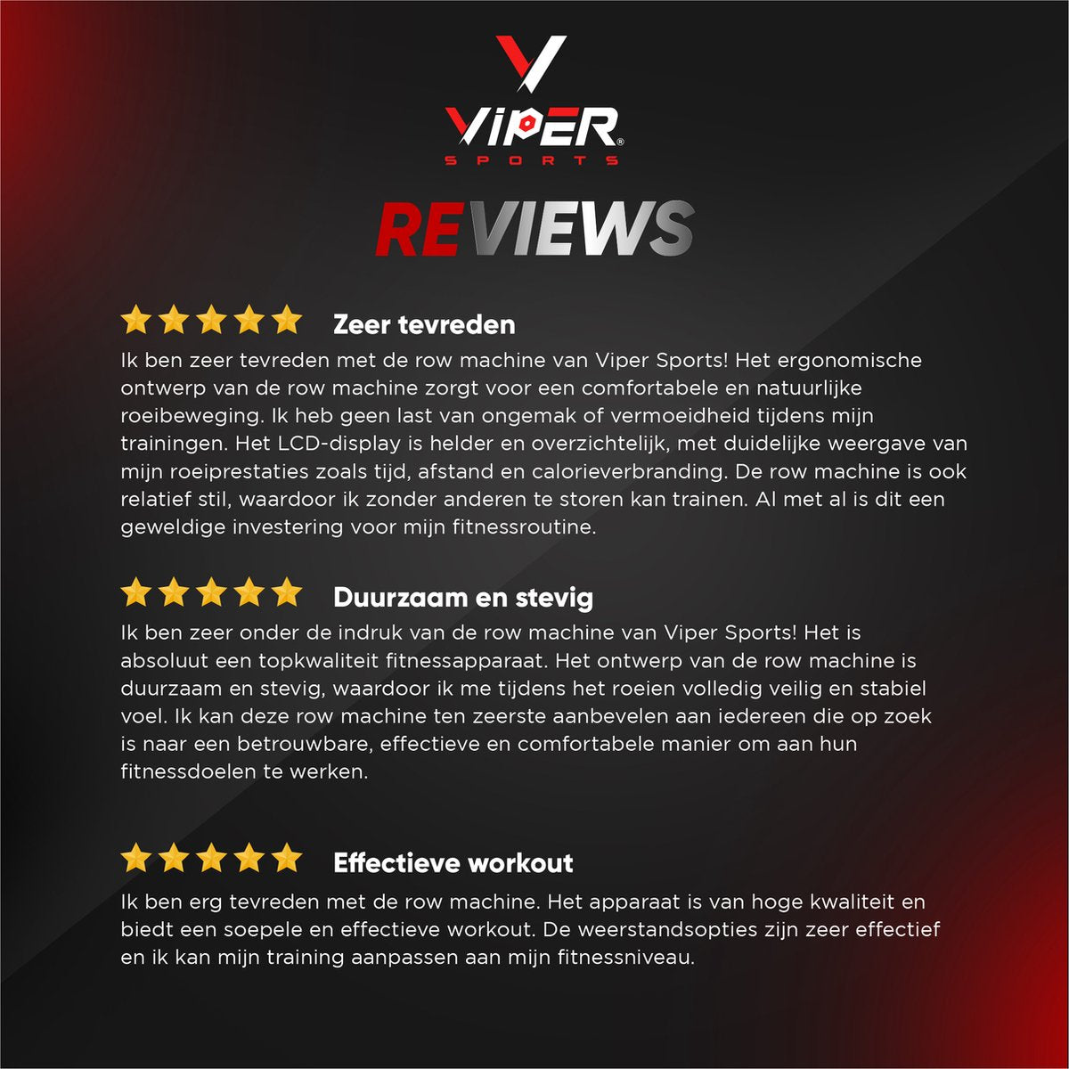 Viper Sports ViperRow – Roeitrainer – 238 x 65 x 112 cm – Roeimachine – Windweerstand - Opvouwbaar - 10 Niveaus - Zwart/Zilver