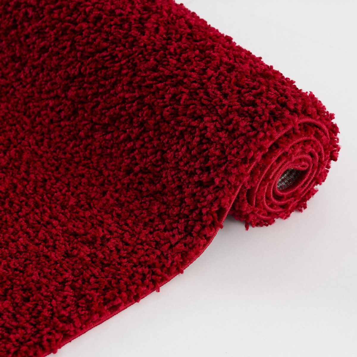 Loca Shaggy Vloerkleed Rood - 160x230 CM - Hoogpolig vloerkleed - Tapijt Woonkamer, Slaapkamer