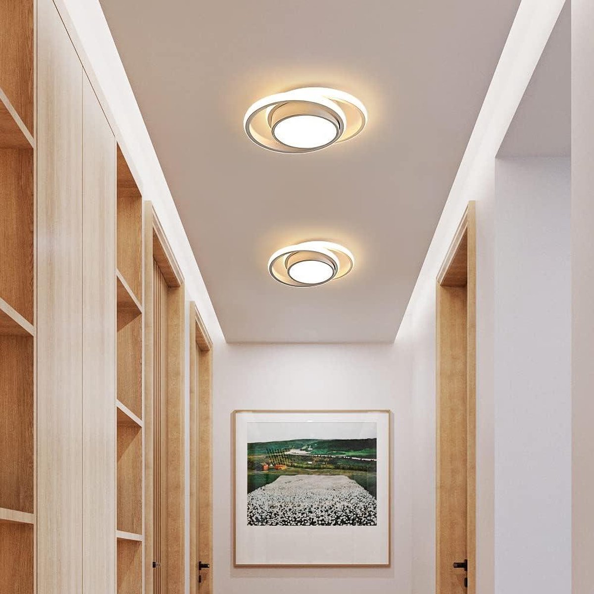 Bathroom Ceiling Light - Bathroom Lamp Ceiling LED Ceiling Light Round Warm White 3000K 32W 2350LM Modern LED Ceiling Light for Hallway Kitchen Bedroom Living Room