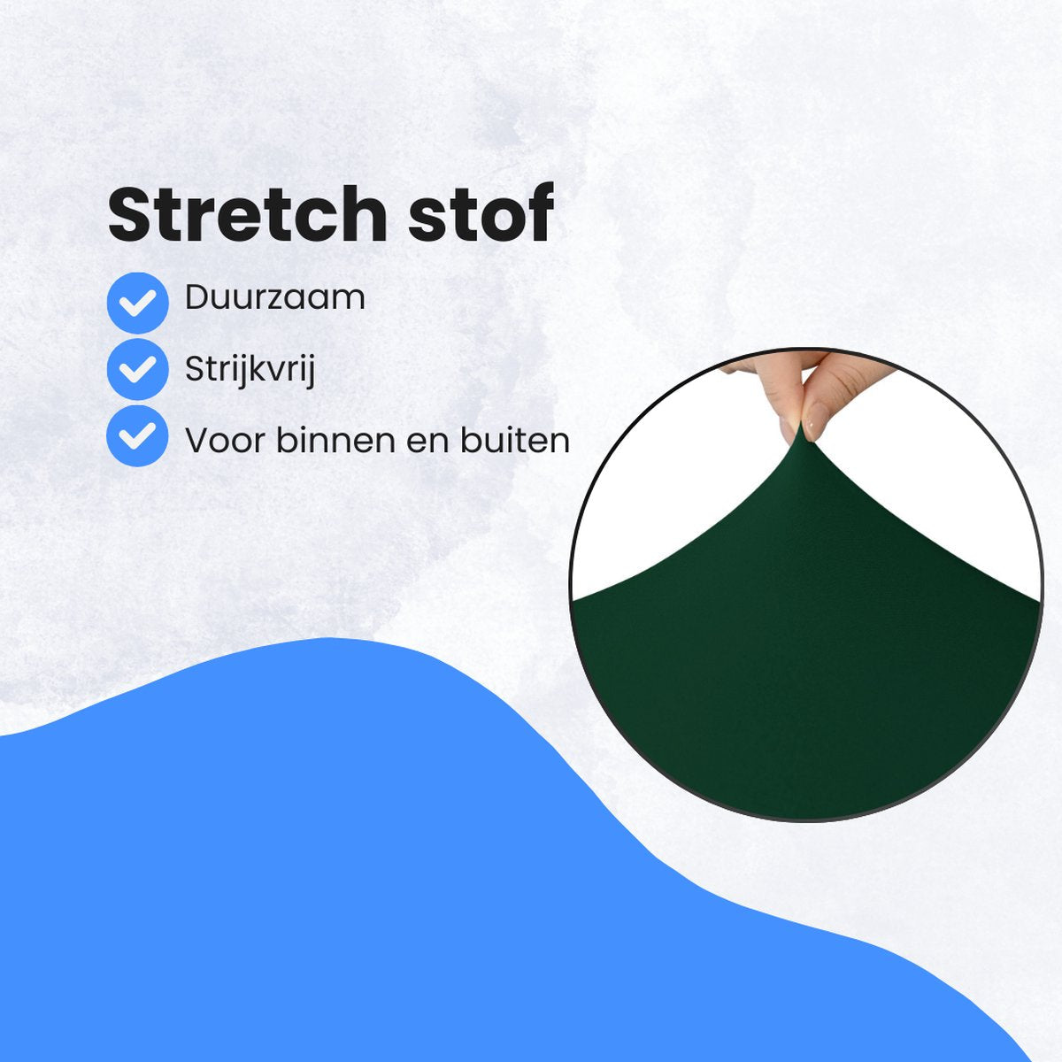 Statafelrok Donkergroen 4x – Extra dik & Sterk – Ø80-85 x 110 cm – Tafelhoezen voor Statafel – Partytafel Tafelrok – Stretch 4 stuks Statafelhoes – Sta Tafel Hoes – Staantafelhoes – Trouwerij – Robuust en weerbestendig – Cocktailparty