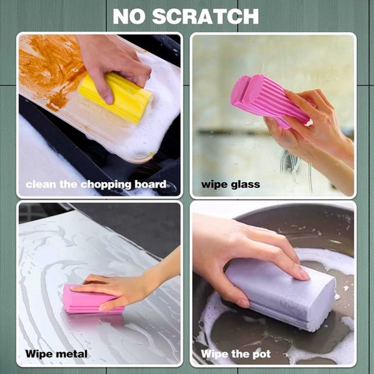 Scrub Daddy Cleaning Set with Dish Soap - Cleaning Trio - Wonder Sponge