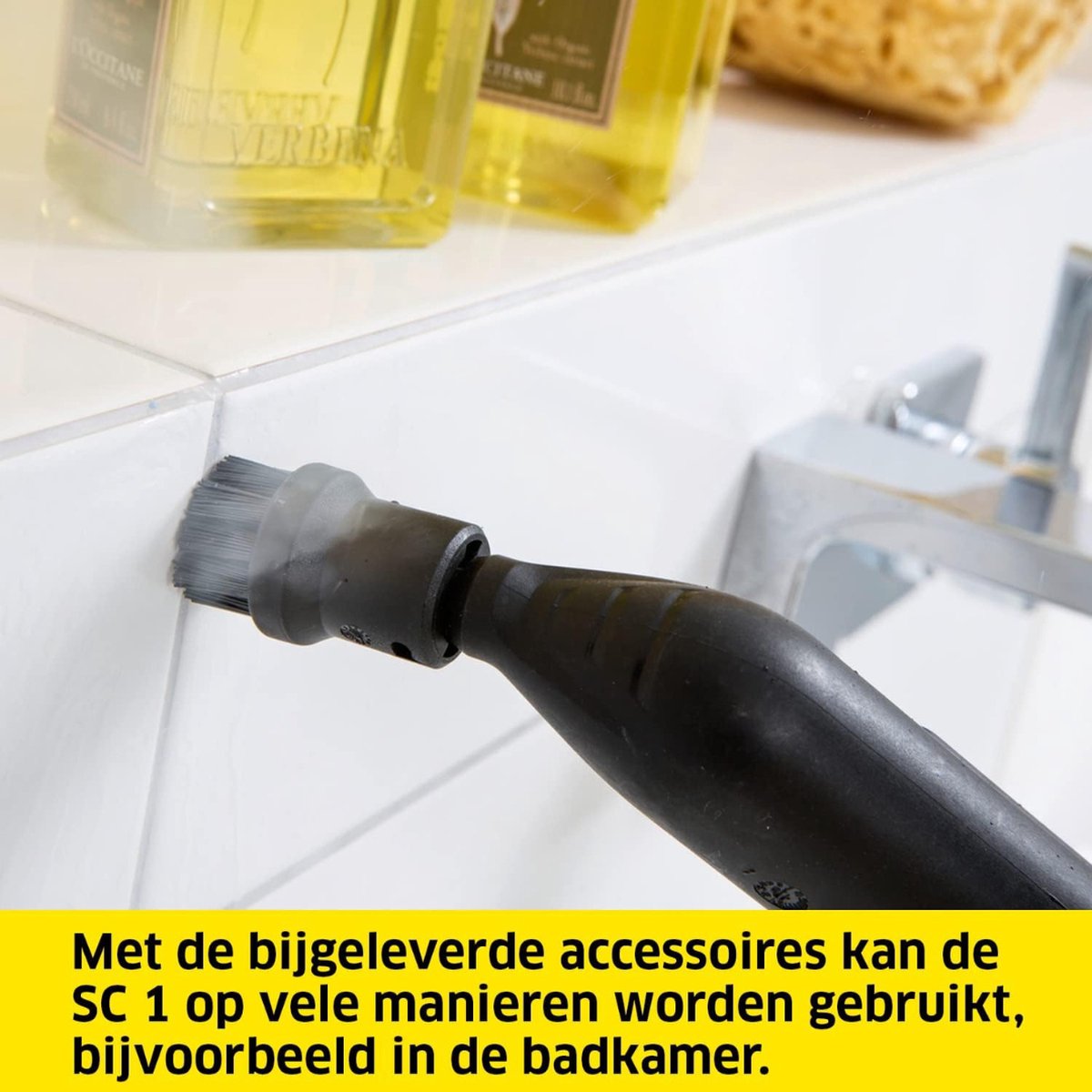 Stoomreiniger - Vloerstoomreiniger - Ronde Borstel - Multifunctioneel - Easyfix - Alle Vloeren