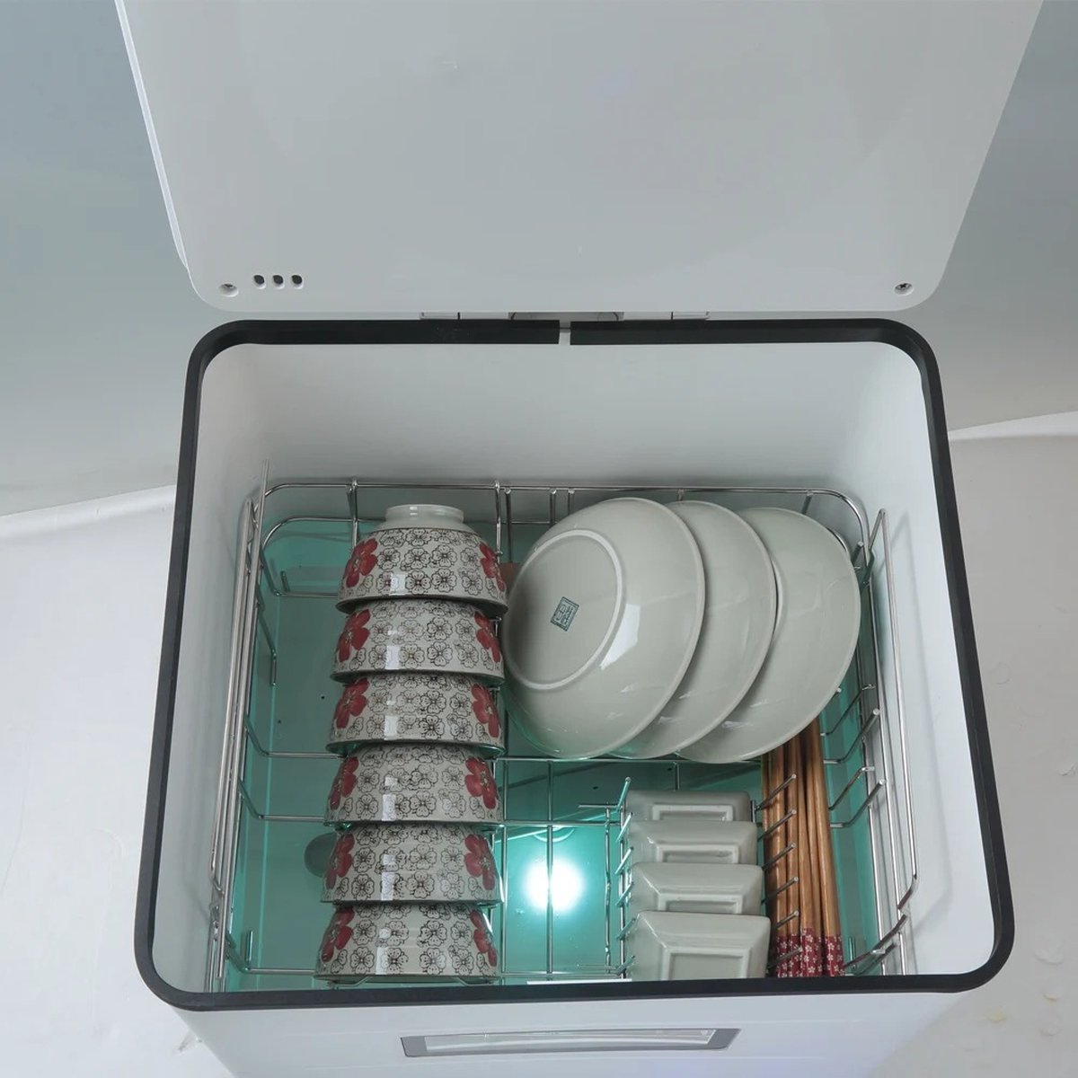 Mini vaatwasser - Kleine vaatwasser - Smalle vaatwasser - Camping vaatwasser - Mini afwasmachine - Caravan - Camper- Camping vaatwasser - 13,6 kg - 420 x 380 x 460 mm