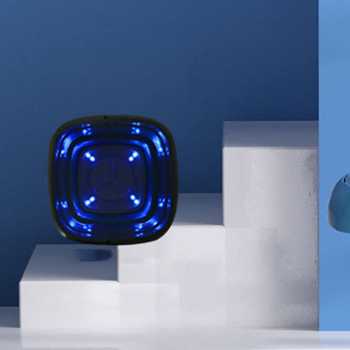 Mini Portable Foldable Washing Machine and Dryer Combo with Blue Light - Drain Basket Tube - Underwear - Socks - Baby Clothes - Travel - Camping - RV - Dorm - Apartment - Blue - Mini Washing Machine