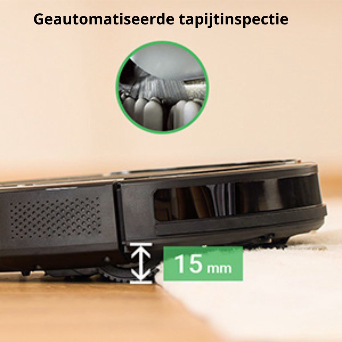 Robotstofzuiger Met Laadstation - Robotstofzuiger Met Dweilfunctie - Robot Stofzuiger - Dweilrobot - Dweilmachine - Dweilsysteem Elektrisch - Huisdieren - 120 Minuten Looptijd - Ultraplat En Stil Ontwerp - Met WiFi-App En Spraakbediening