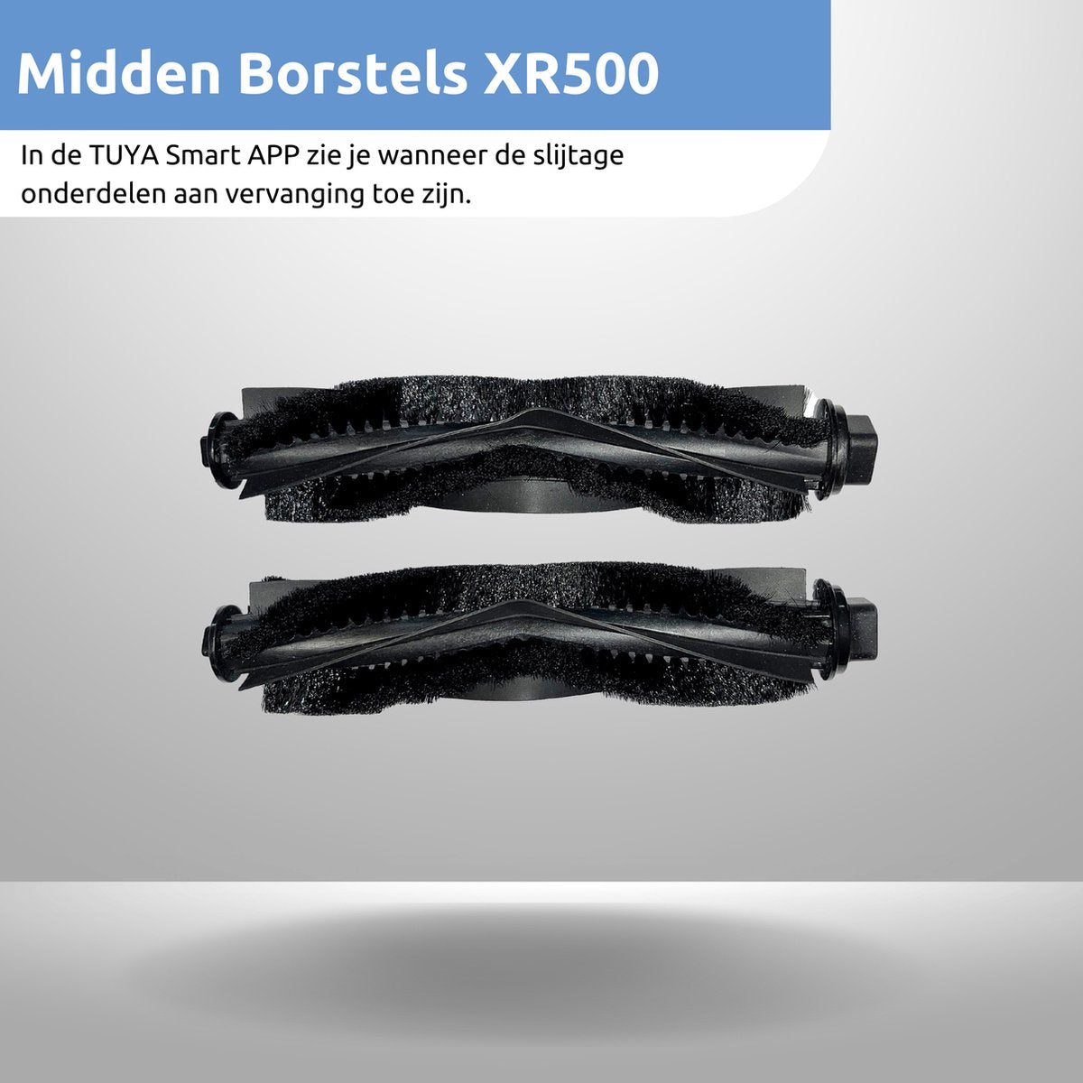 XR-500 Accessoireset - Geschikt voor CleanDays Robotstofzuiger XR-500 - Onderhoudsset - 12-delig