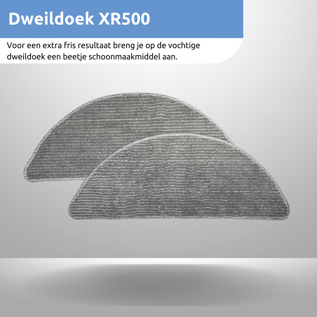 XR-500 Accessoireset - Geschikt voor CleanDays Robotstofzuiger XR-500 - Onderhoudsset - 12-delig
