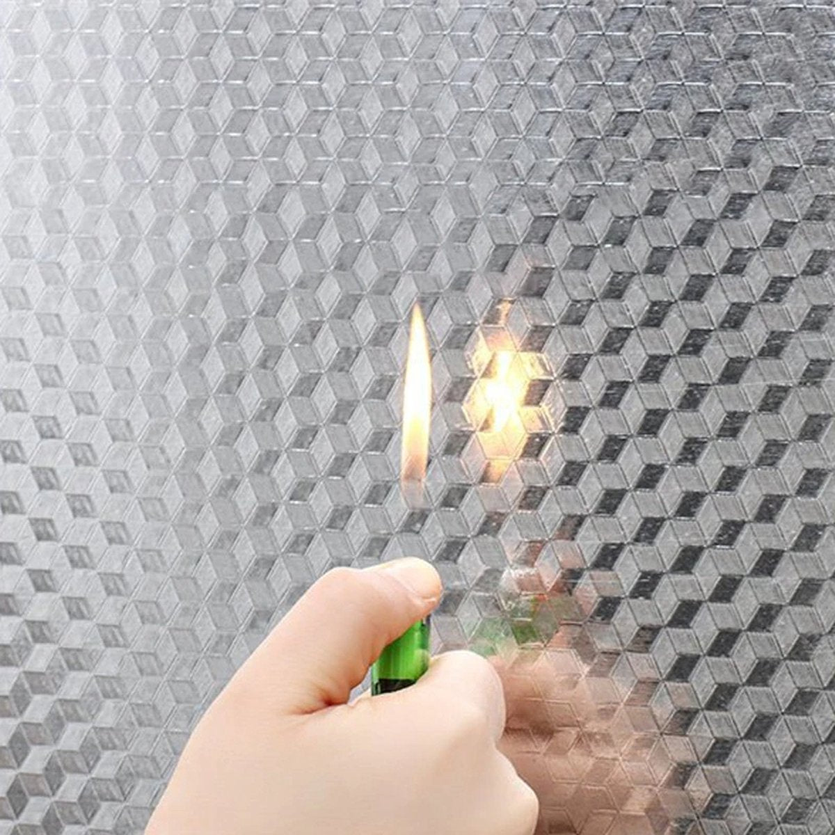Modern Kitchen Oil-Proof Self-Adhesive Stickers - Anti-Stain Aluminum Foil for Gas Stove, Kitchen Cabinet, and Countertop - Heat-Resistant Contact Paper, Kitchen Tiles, Dirt-Proof Kitchen Foil, and Stain-Resistant Countertop