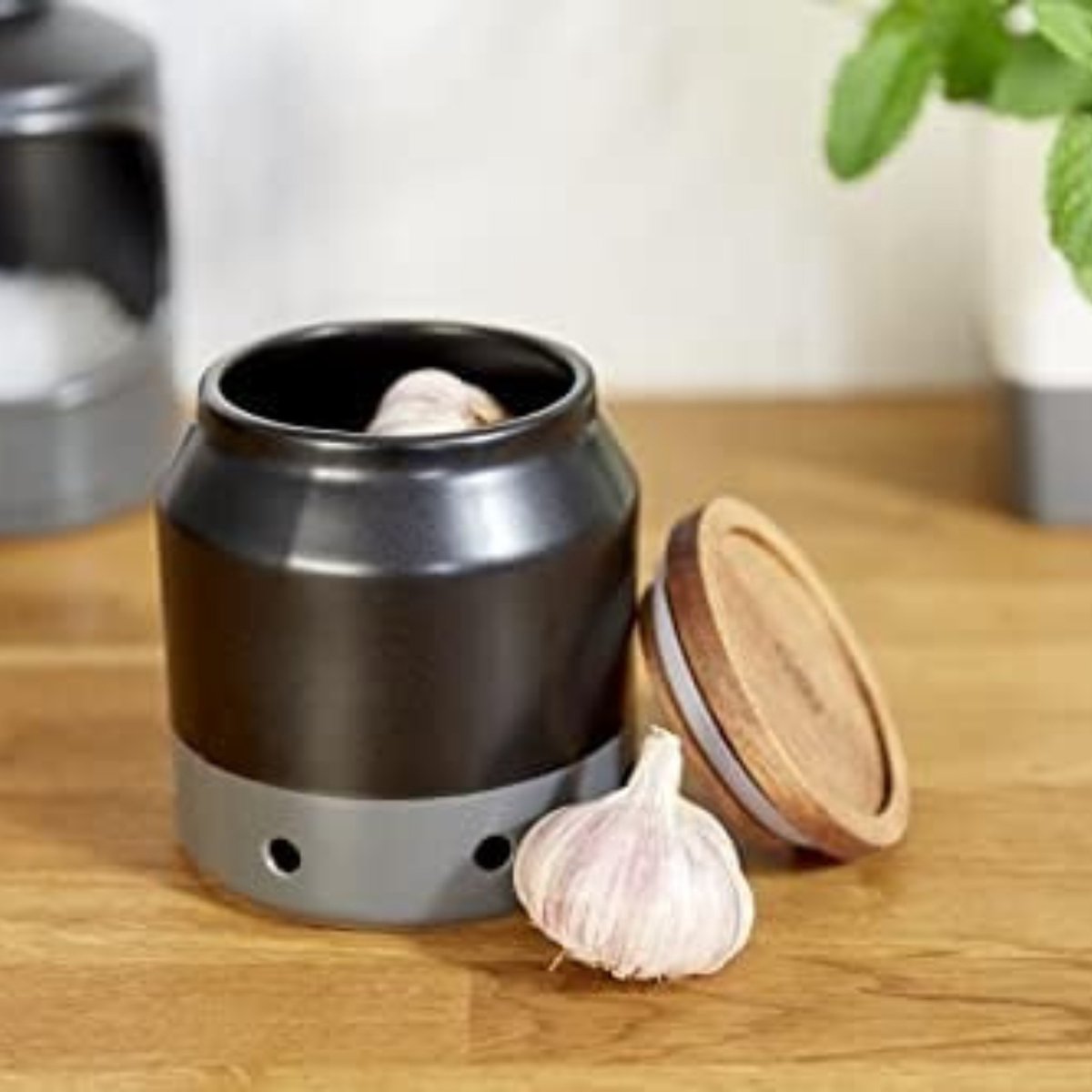 knoflookpot - uienpot - knoflook bewaarpot