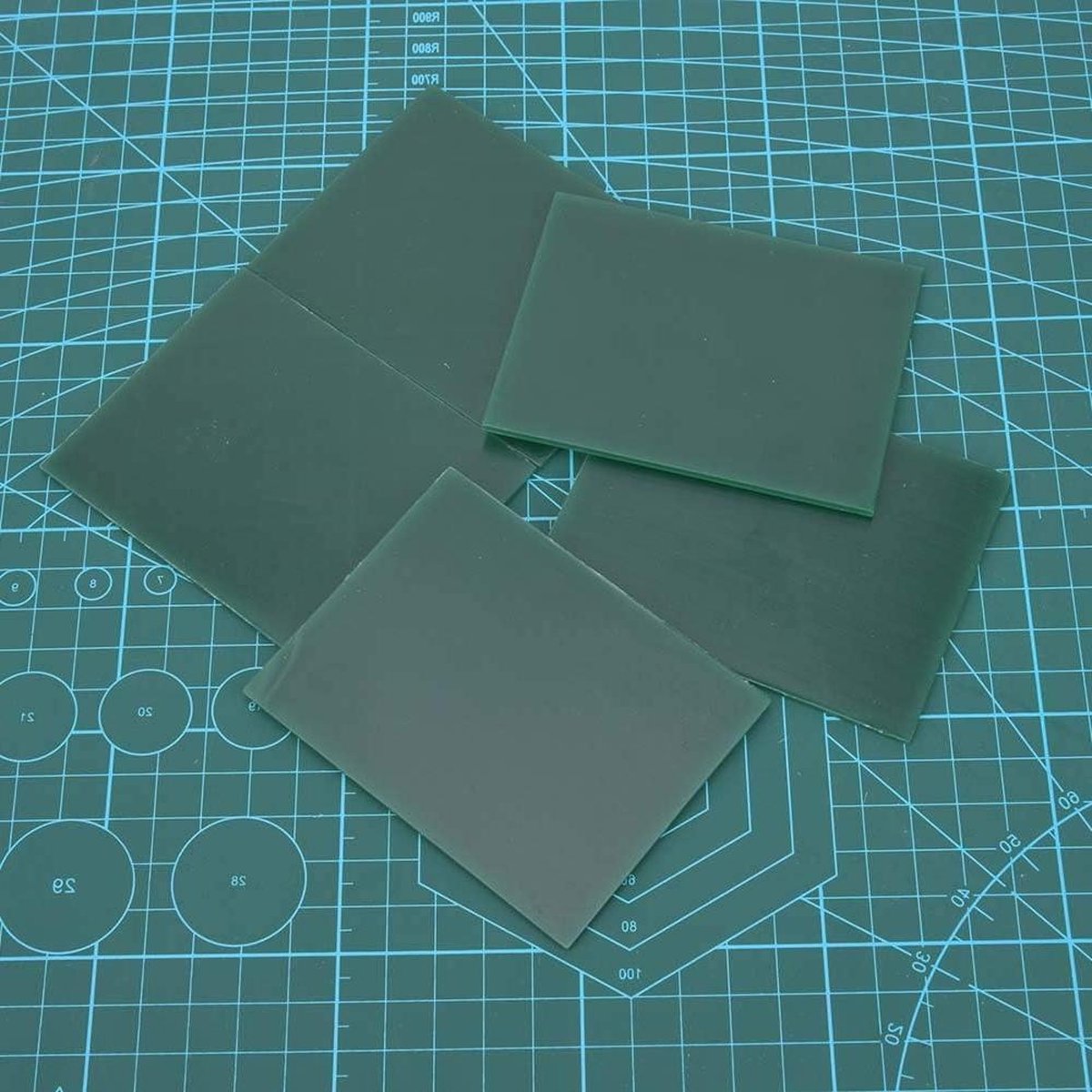 Wassnijgereedschapsset - 9Ã—8Ã—1 mm - 5 Stuks - Sieraden Modellering Gravure Maken Accessoire