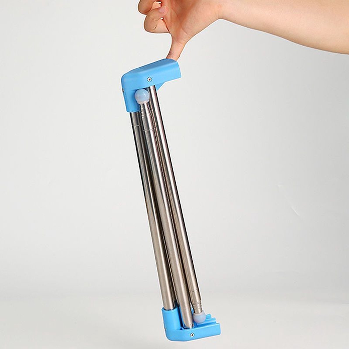 Droogrek - met Stang - Inklapbaar Wasrek - Extra Groot Droogrek - Extra stevig en licht - Geschikt voor reizen - Inklapbaar Droogrek - Mini - 135*90*73cm - Staand Kleding Wasdroogrek - Droogtoren - kleding droogrek - Badkamer/Balkon/Binnen/Buiten