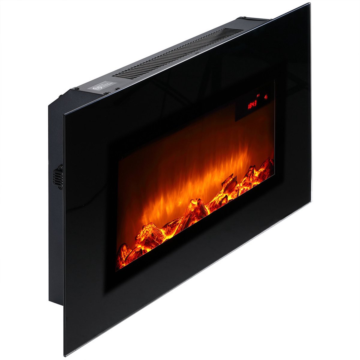 Monzana Elektrische Sfeerhaard - 900W/1800W Incl. Afstandsbediening