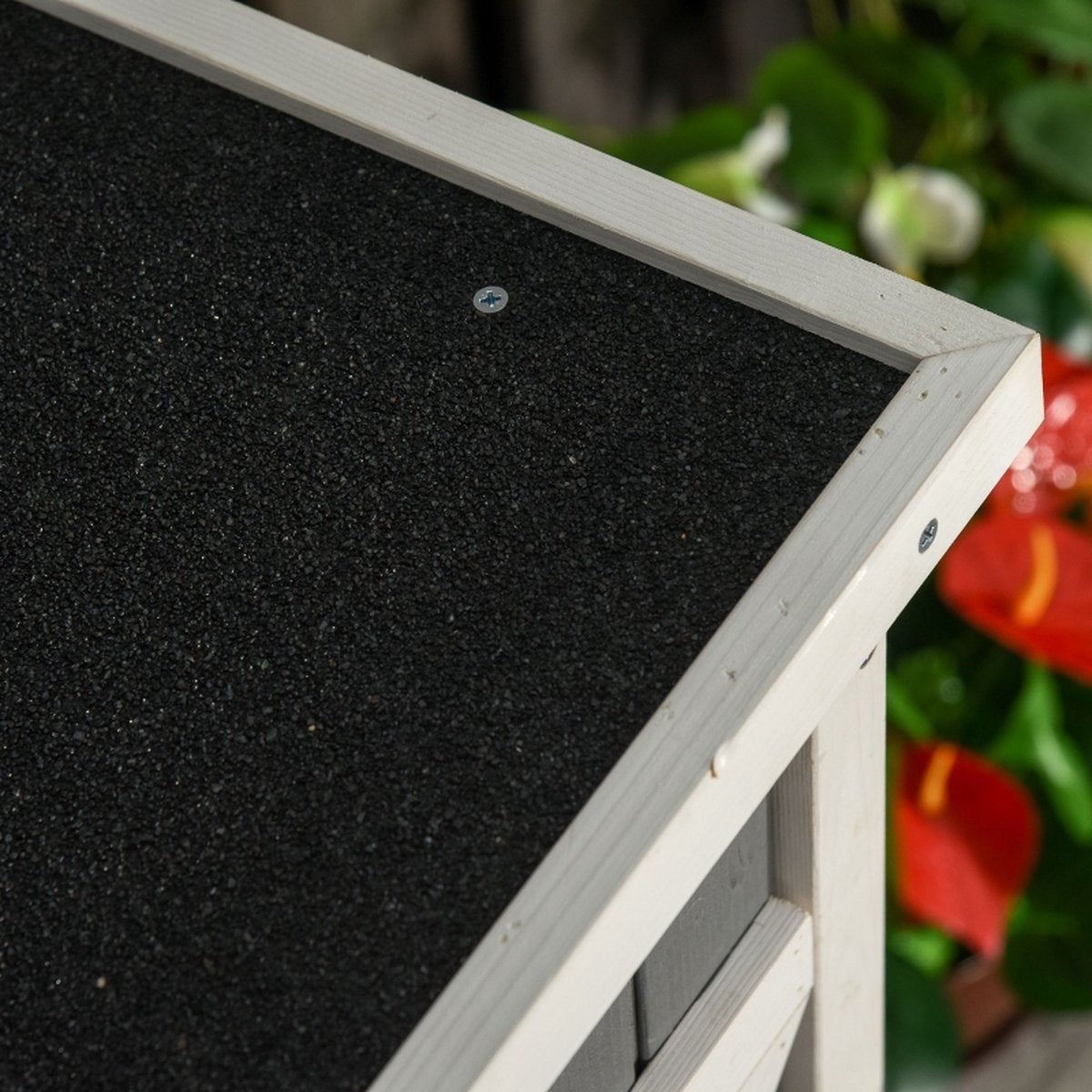 Tuinkast - Tuin opberger - Tuinberging - Tuinschuur - Opbergkast - 75 cm x 56 cm x 115 cm