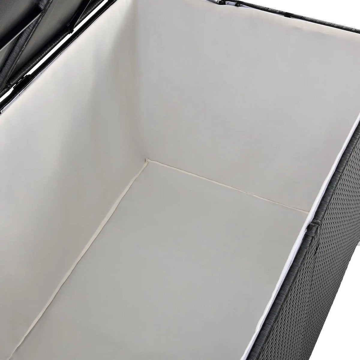 Polyrotan opbergbox Ikaria 950 ltr Zwart