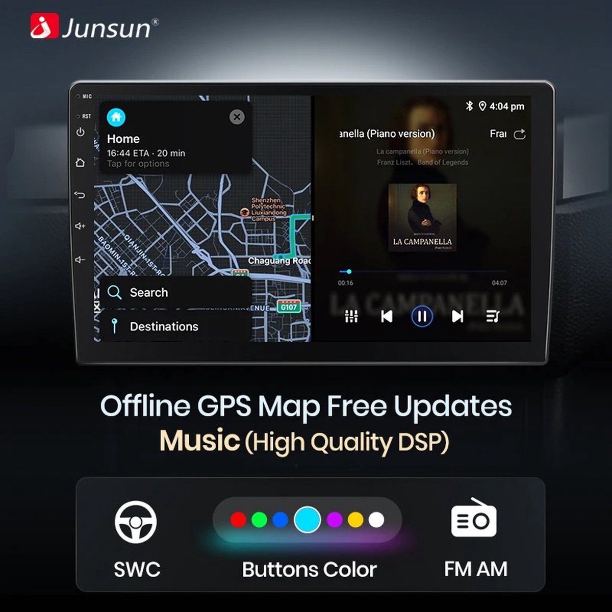 Autoradio - Android Carplay - Bluetooth Radio - Mercedes Benz W169 W245 B200 W906 Sprinter W639 Vito
