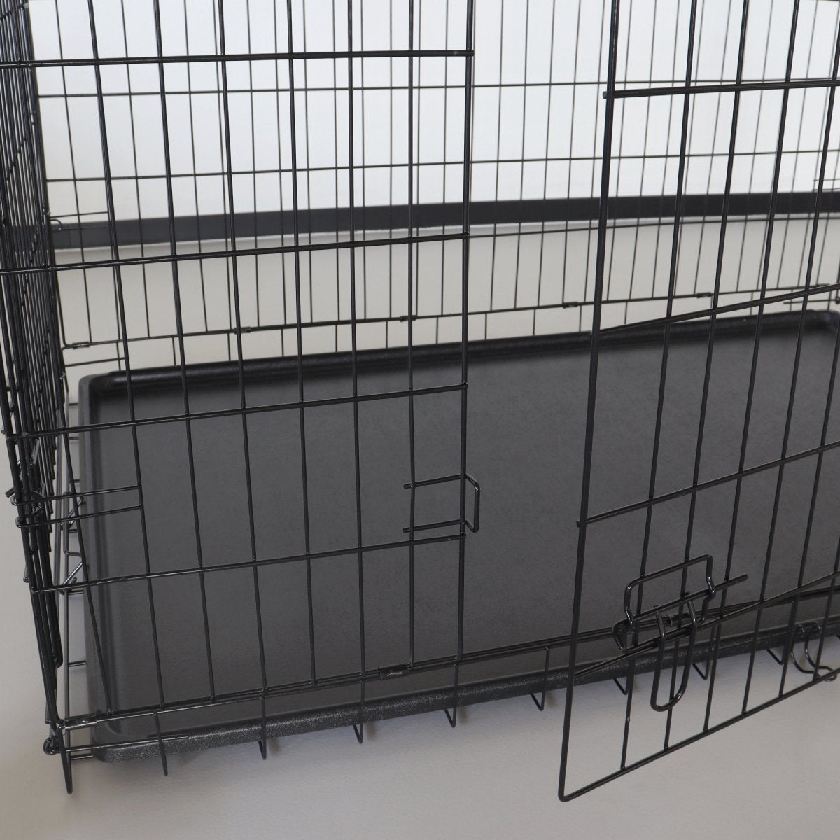 Hondenbench Sterk 122x77x82cm hondenbench 2 deuren