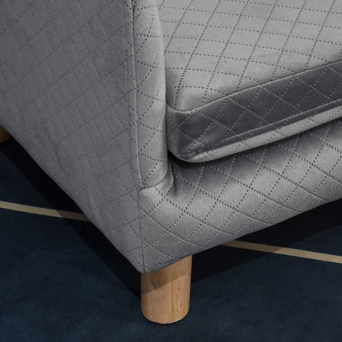 Hondenbed - Hondensofa - Hondenkussen - Hondenmand - Grijs - 64 x 45 x 36 cm