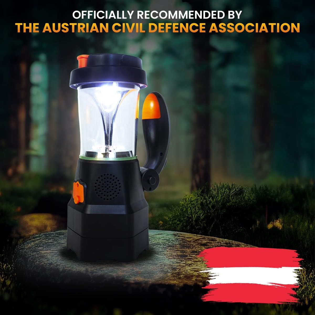 Emergency Kit Quality - survival set - emergency kit - home emergency kit - 3-piece set - emergency radio - water filter - survival lamp - power bank