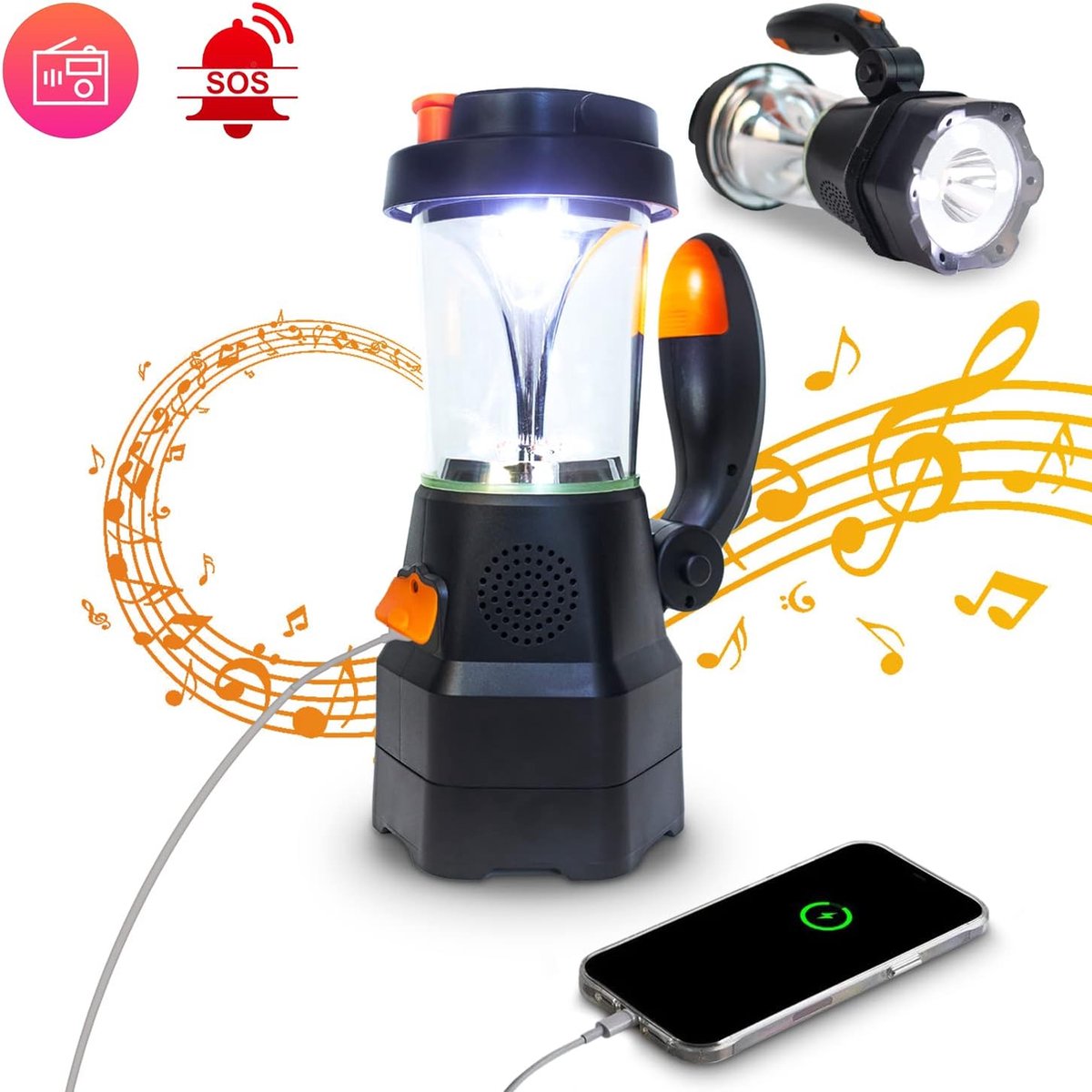 Emergency Kit Quality - survival set - emergency kit - home emergency kit - 3-piece set - emergency radio - water filter - survival lamp - power bank