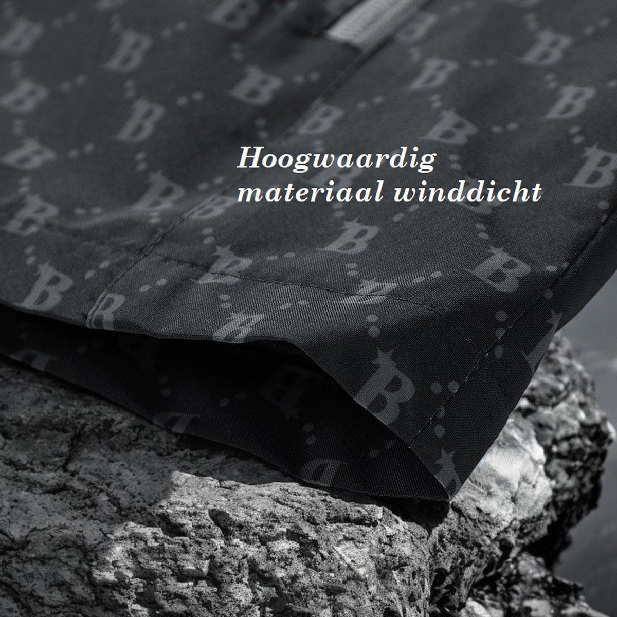 Aventury® Windjack - Windjack Heren - Regenjack - Regenjas Heren - Regenjas - Outdoorjassen - Maat M - Khaki