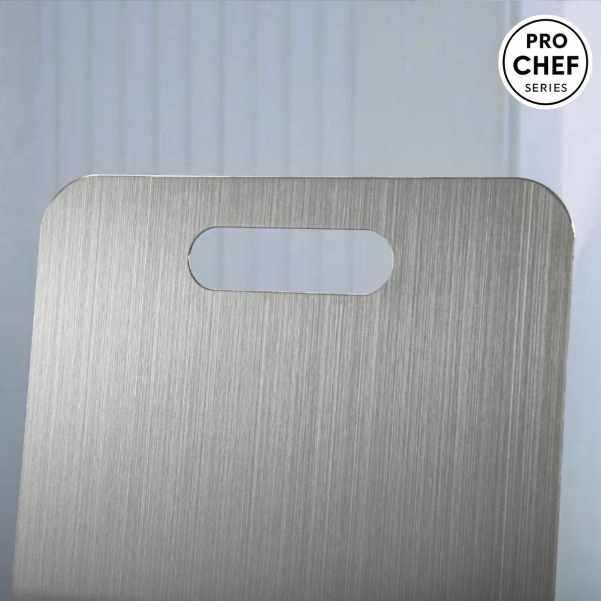 Titanium Cutting Board - 100% Titanium - Dishwasher Safe - Antibacterial - (L) 39x28CM