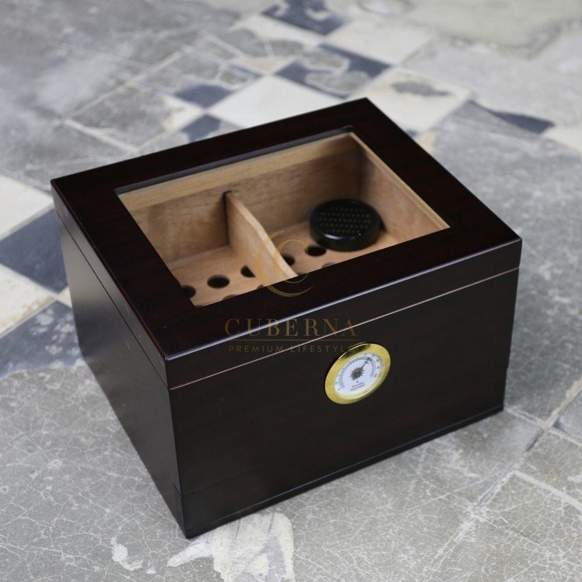 Humidor Elton donkerkers