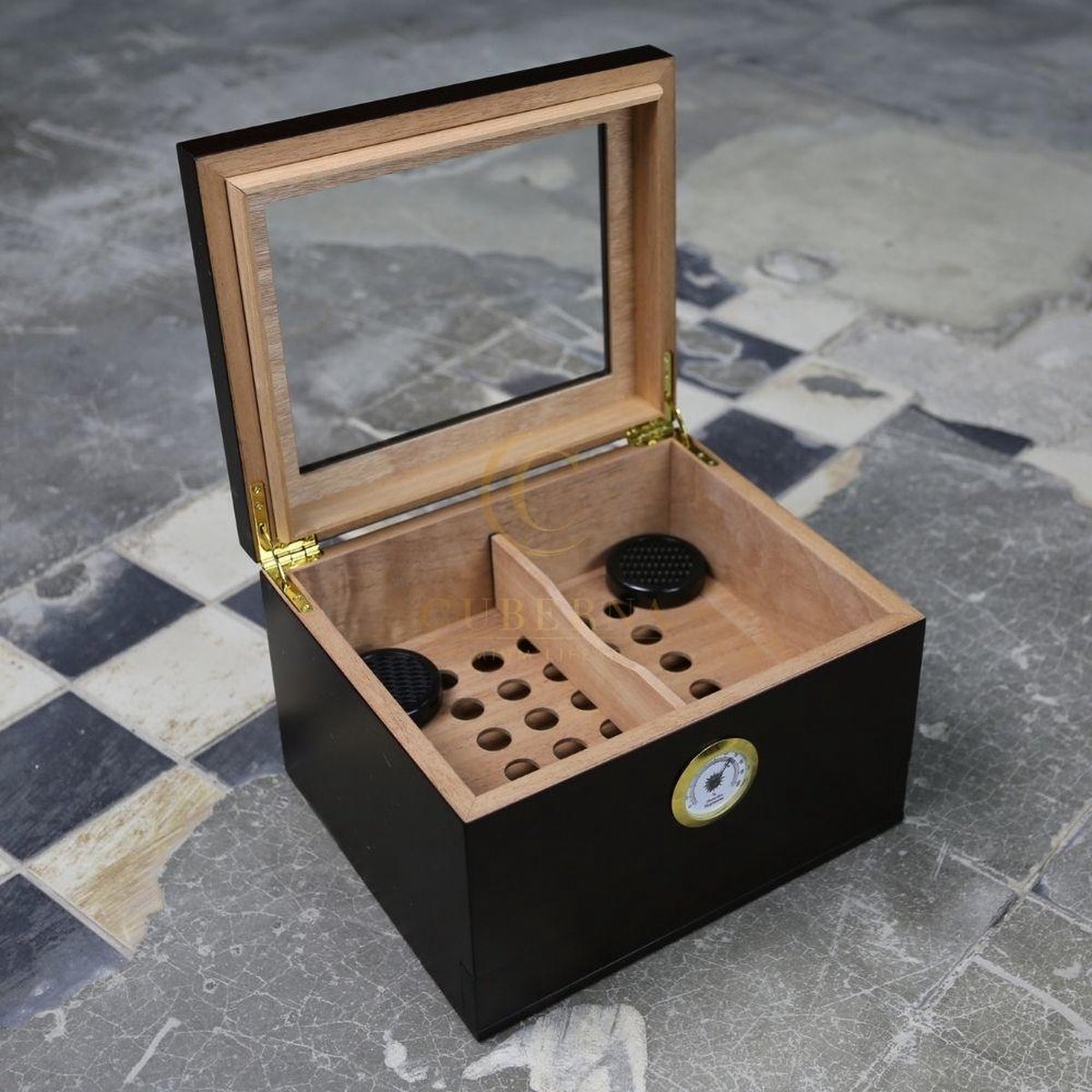 Humidor Elton donkerkers