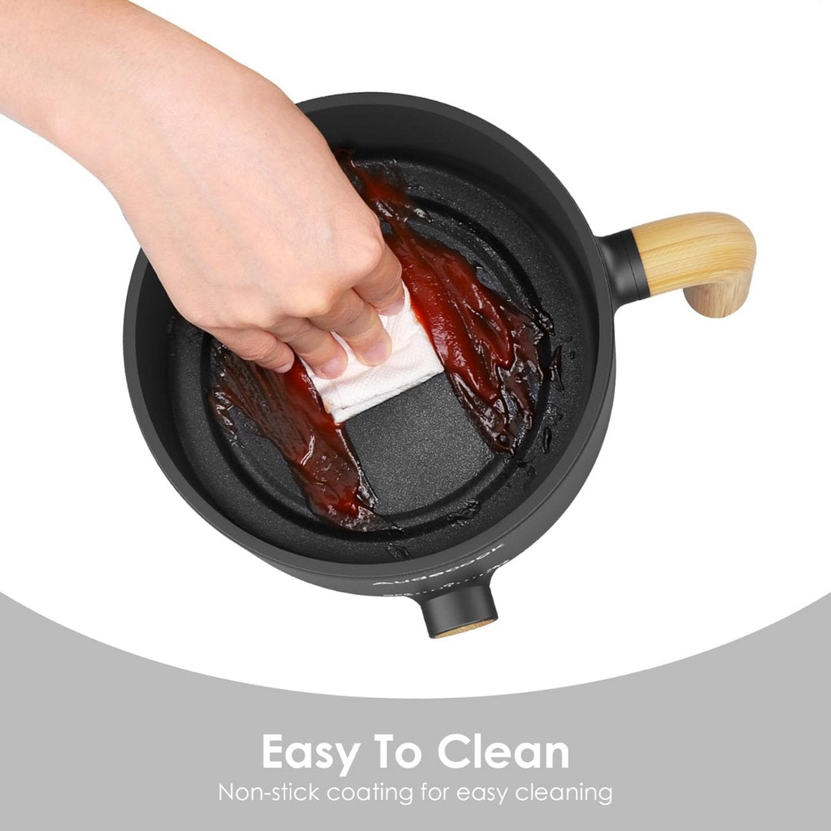 Equivera Hot Pot - Fondueset - Elektrische Fonduepan - Oosterse Fondue - Grill - Meerdere Personen