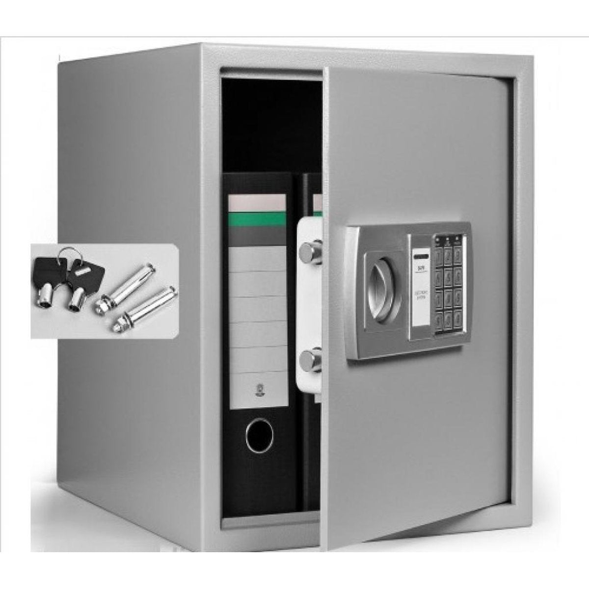 Safe with electronic lock - door thickness 4mm
