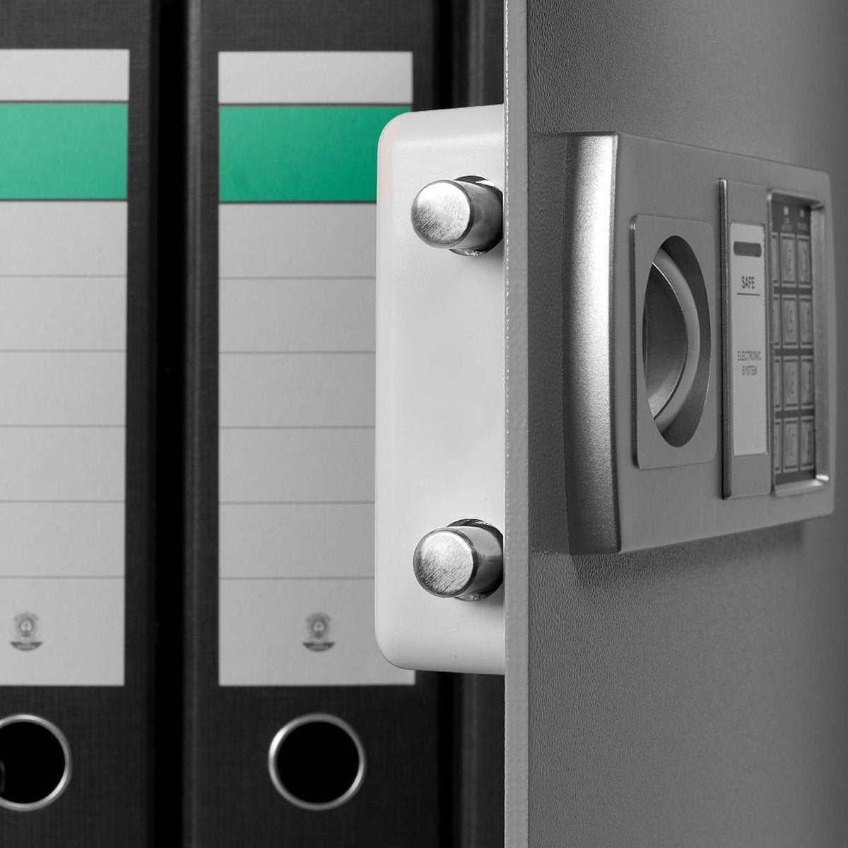 Safe with electronic lock - door thickness 4mm