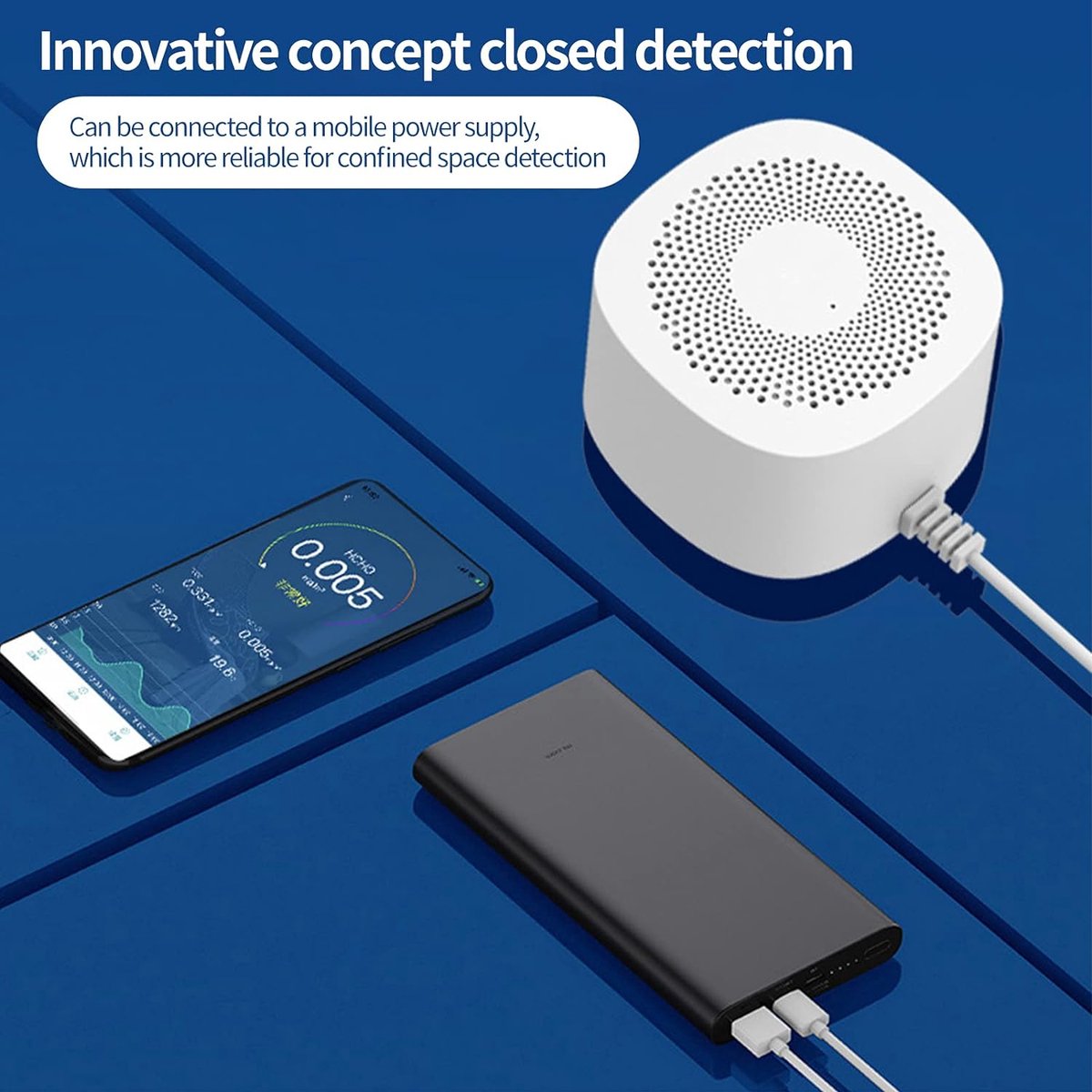 ShopGlobe - CO2 Meter - Luchtkwaliteitsmeter - CO2 Meter Binnen - CO2 Melder