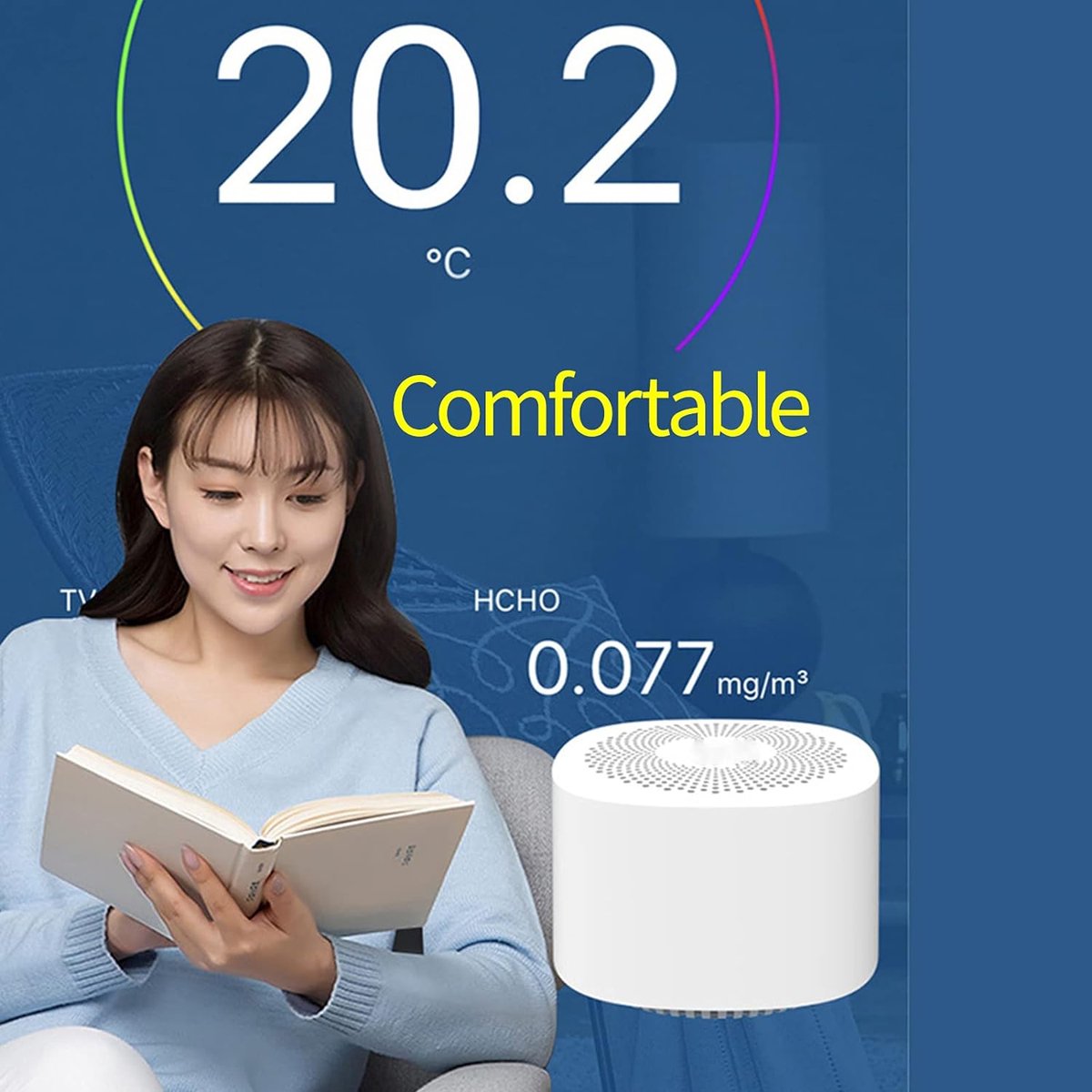 ShopGlobe - CO2 Meter - Luchtkwaliteitsmeter - CO2 Meter Binnen - CO2 Melder
