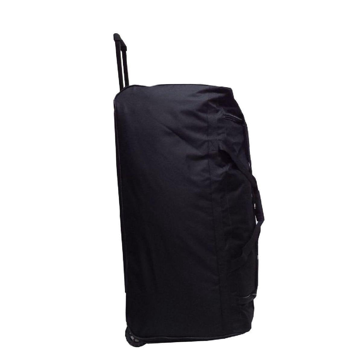 Amber XXL Wheel Bag / Travel Bag - With 3 Wheels | 90x41x45cm | Enormous Capacity 165 Liters | Large Weekend Bag | Trolley with Wheels | XL Wheel Bag - Black