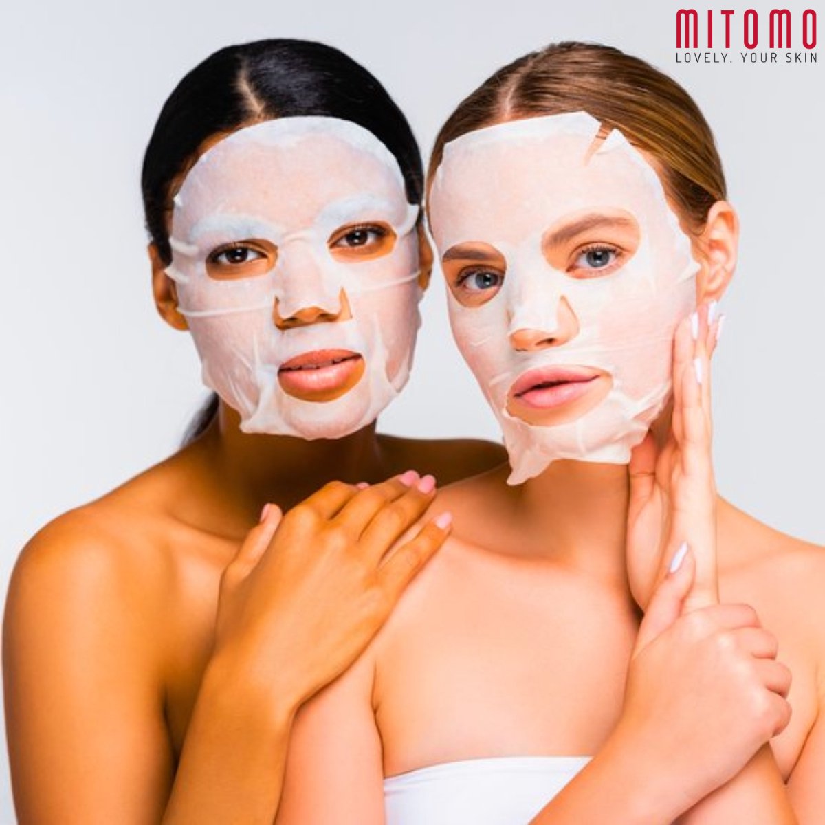 Mitomo Camellia Flower & Matcha Masker - Gezichtsmaskers Verzorging - Gezichtmasker - 12 x 25g - Gezichtsmaskers & -Strips - Gezicht Masker - Sheet Mask - Skincare Producten - Skin Care - Gezichtsverzorging