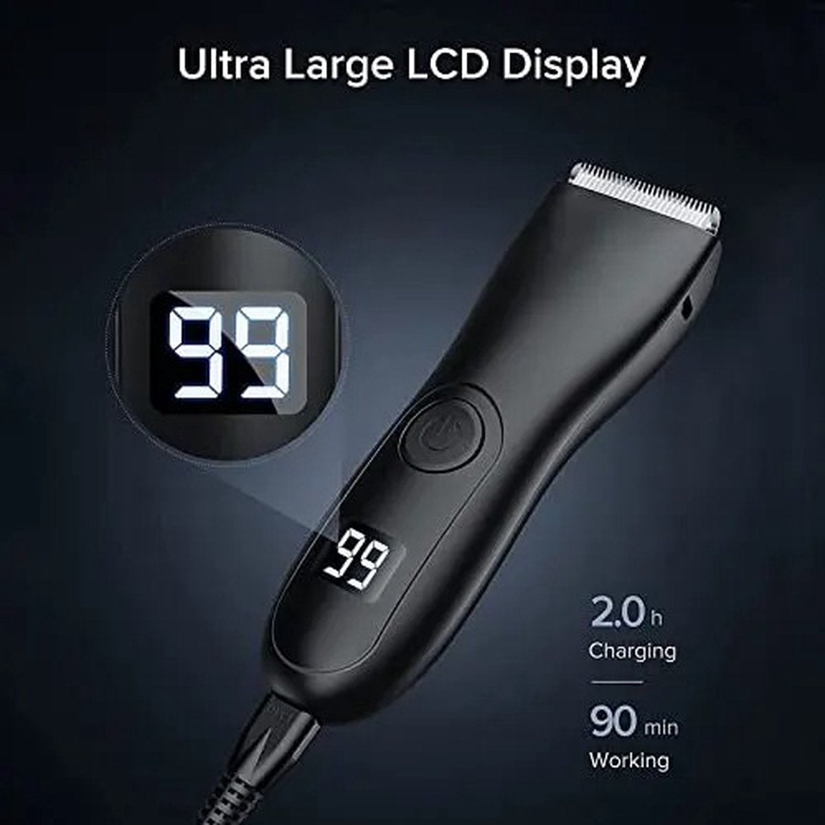 Bodygroomer Mannen - Tondeuse - Trimmer voor Schaamstreek en Gevoelige Gebieden - Body Hair Trimmer en Scheerapparaat