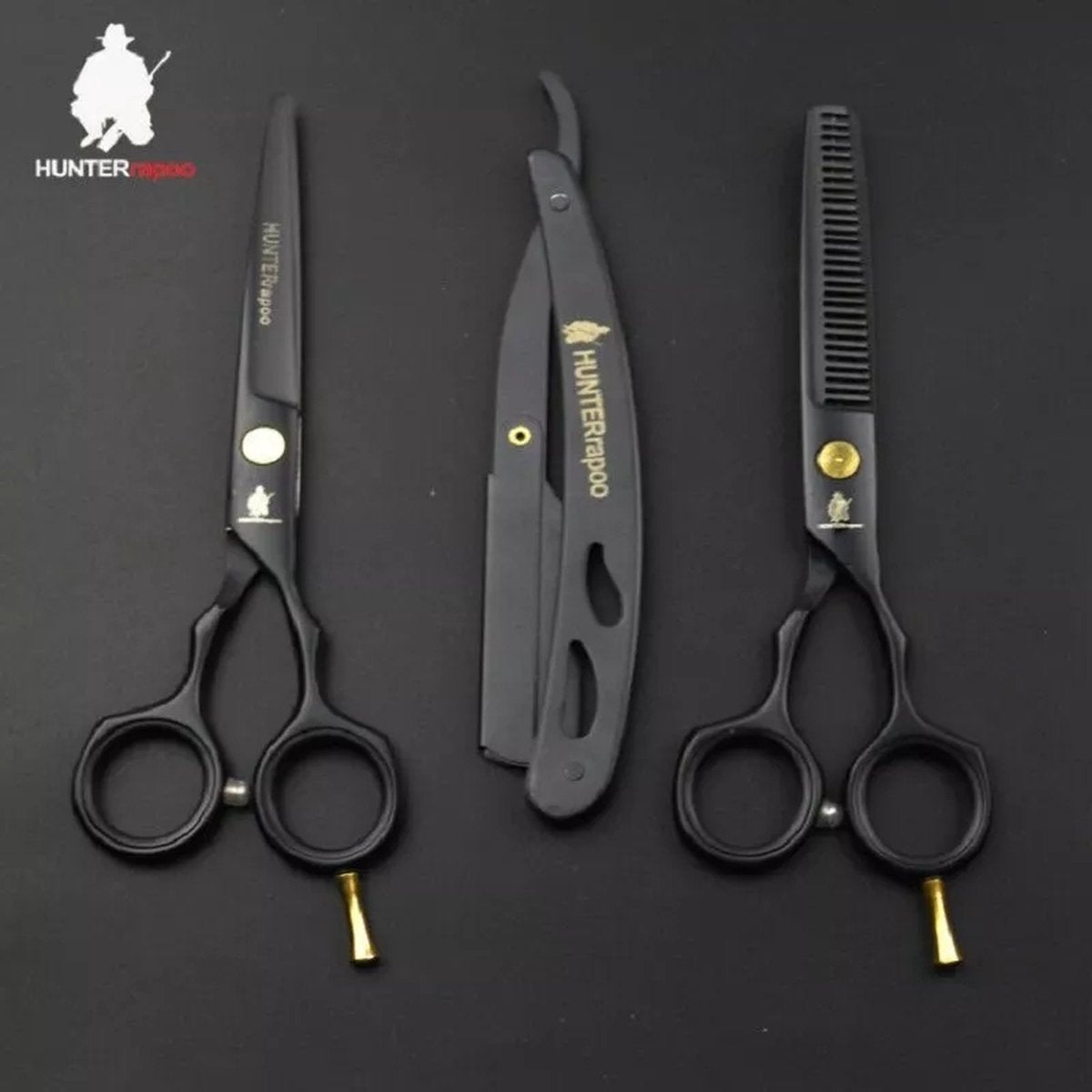 Hairdressing Scissors 6 inch High Quality Stainless Steel + Missan Comb Set – Hairdresser Scissors – Thinning Scissors / Effiler Scissors / Hairdressing Scissors – With Comb & Knife