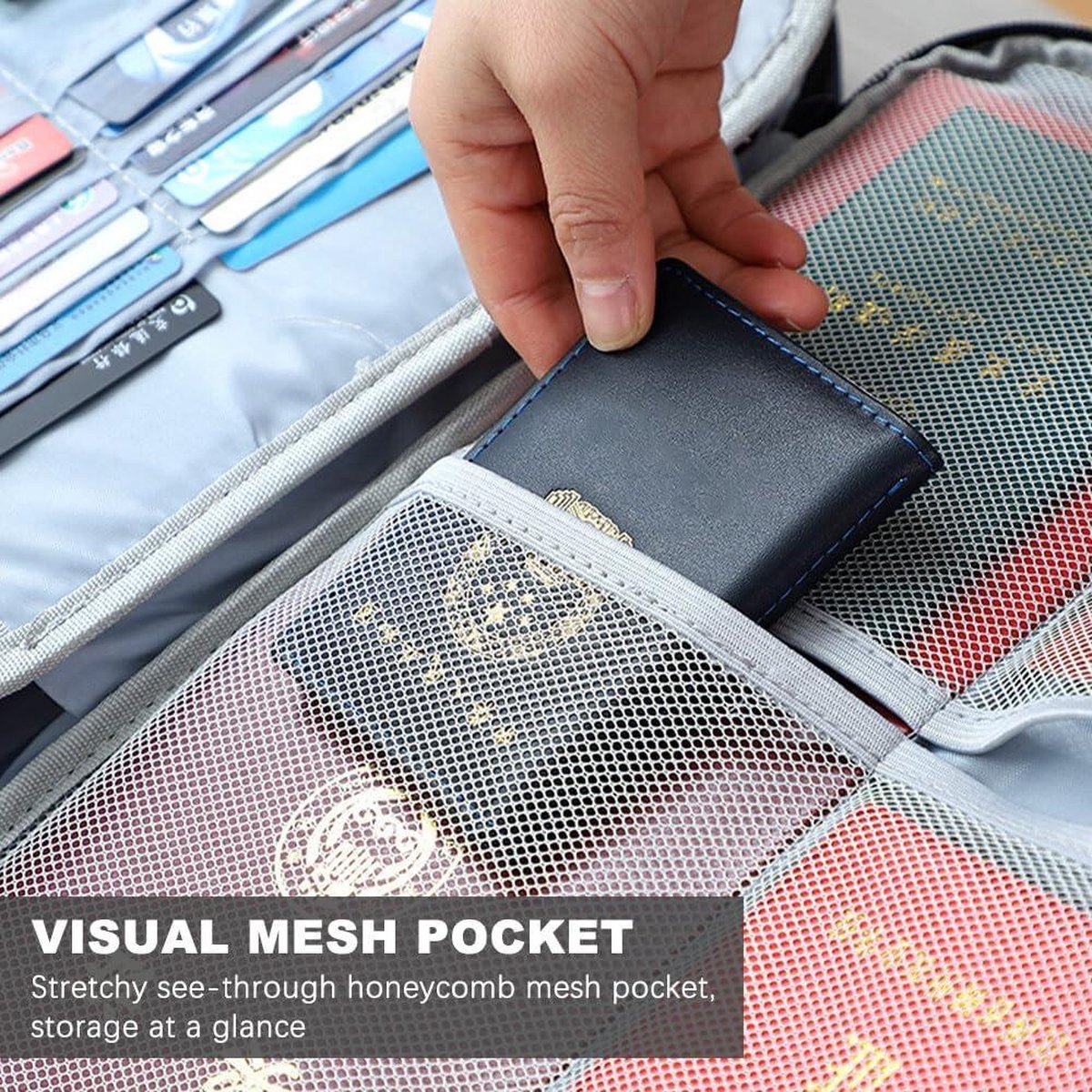 Fireproof box - strong safe - fire-resistant fiberglass - multi-layered - temperature resistant up to 1200 °C - combination lock - passports - travel - documents