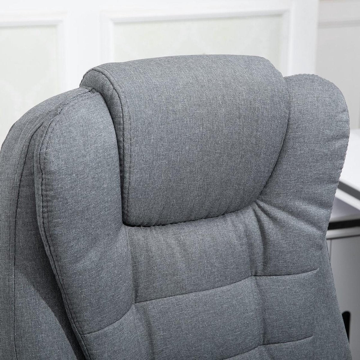 Office chair - Ergonomic office chair - Executive chair - Massage chair - Office chairs for adults - Grey