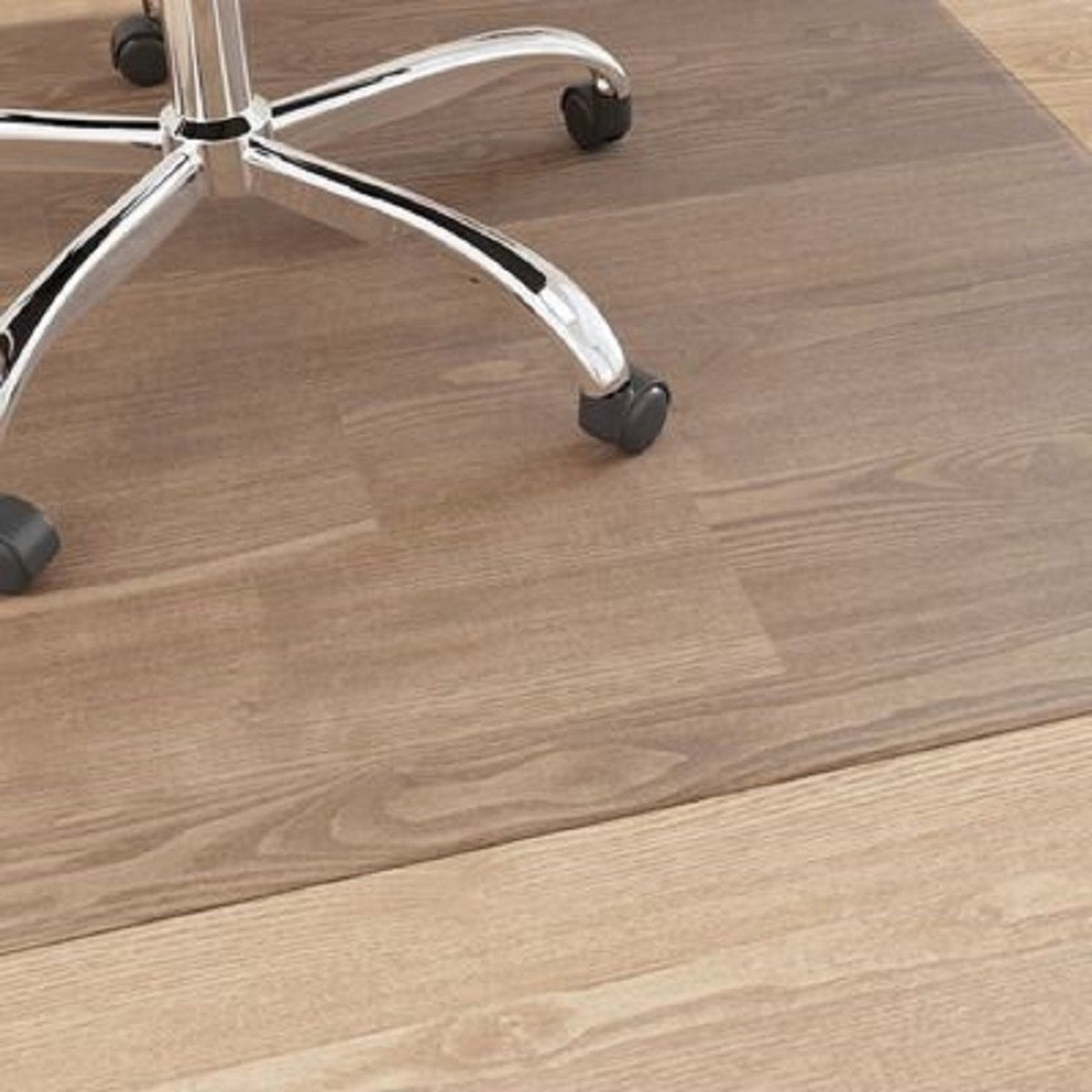 Vloermat Bureaustoel 150 x 115 cm | Beschermt de vloer tegen slijtage – Antislip – Geluidsdempend | Kantoormat - Stoelmat