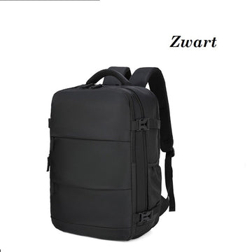 Avoir Avoir® Rugzak - Laptoptas - 17 inch - Dames en Heren - Anti-Diefstal - Waterdicht - Rugtas - tot 40 Liter - Laptop Rugtas - Laptop Tas Zwart