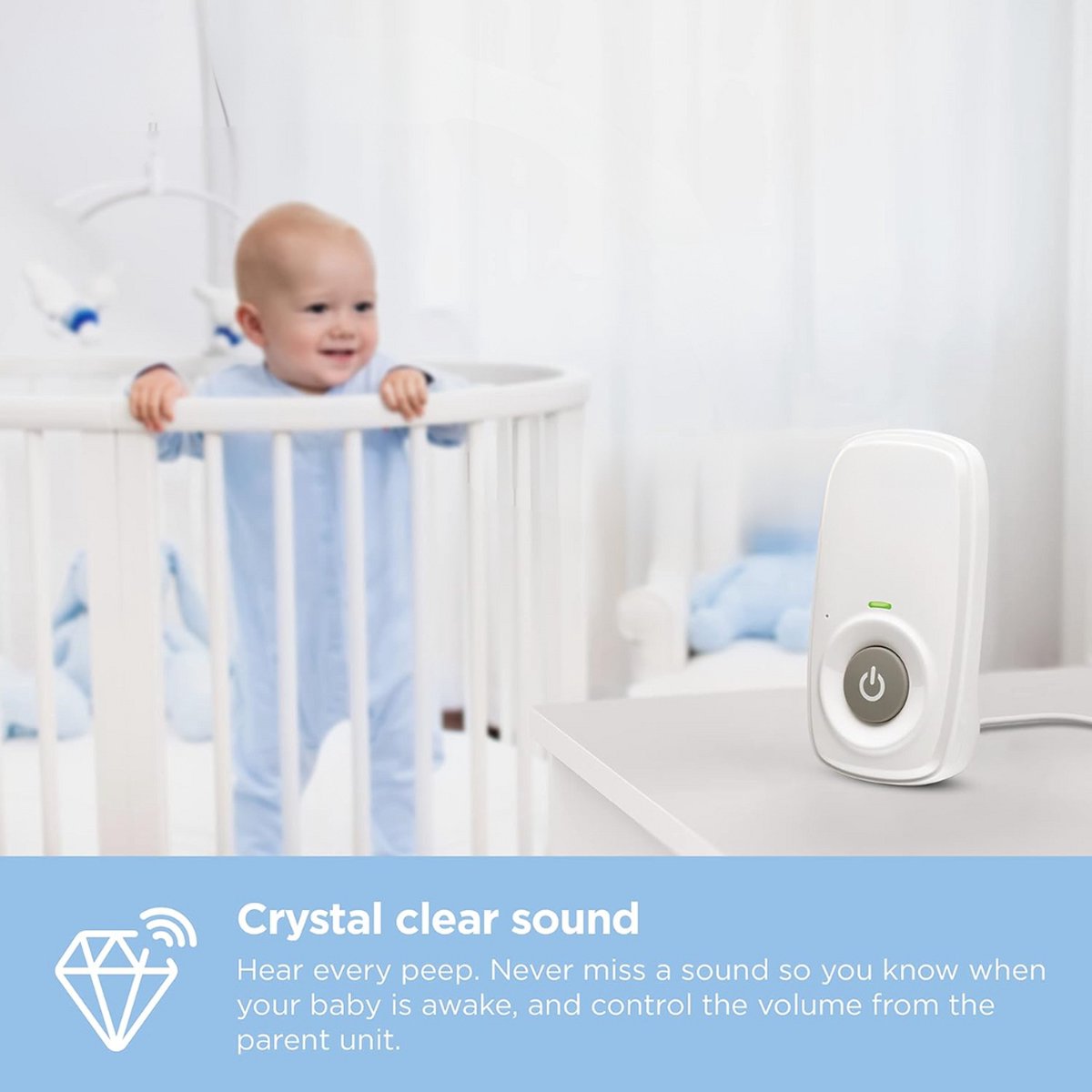 Equivera Babyfoon - Babyfoon met Camera - Babyfoon - Babycamera - Binnen - Multifunctioneel - Premium