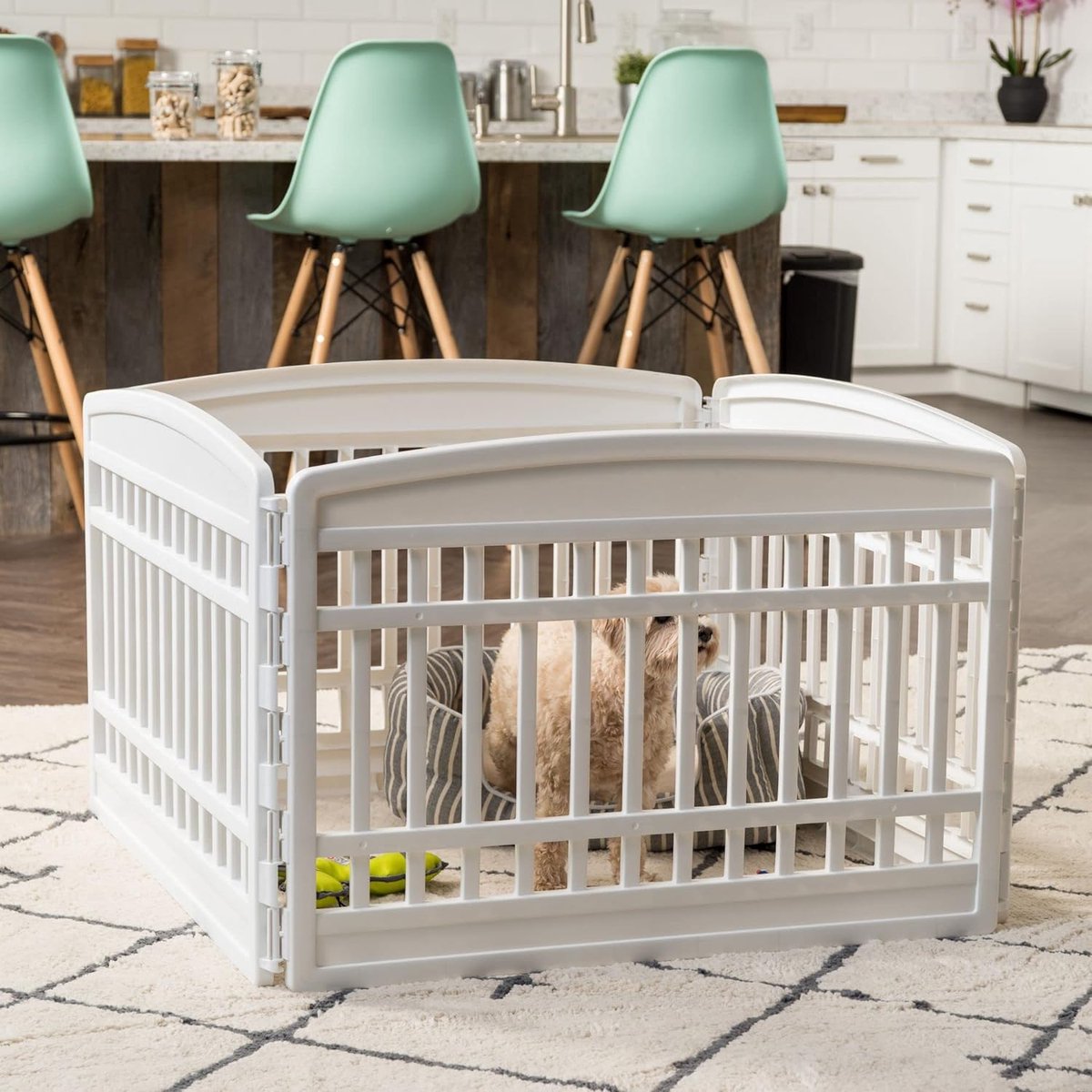 Playpen - Baby Playpen - Baby Playpen - Floor Playpen - Crawling Playpen - Safe Play Environment - Incl. Accessories