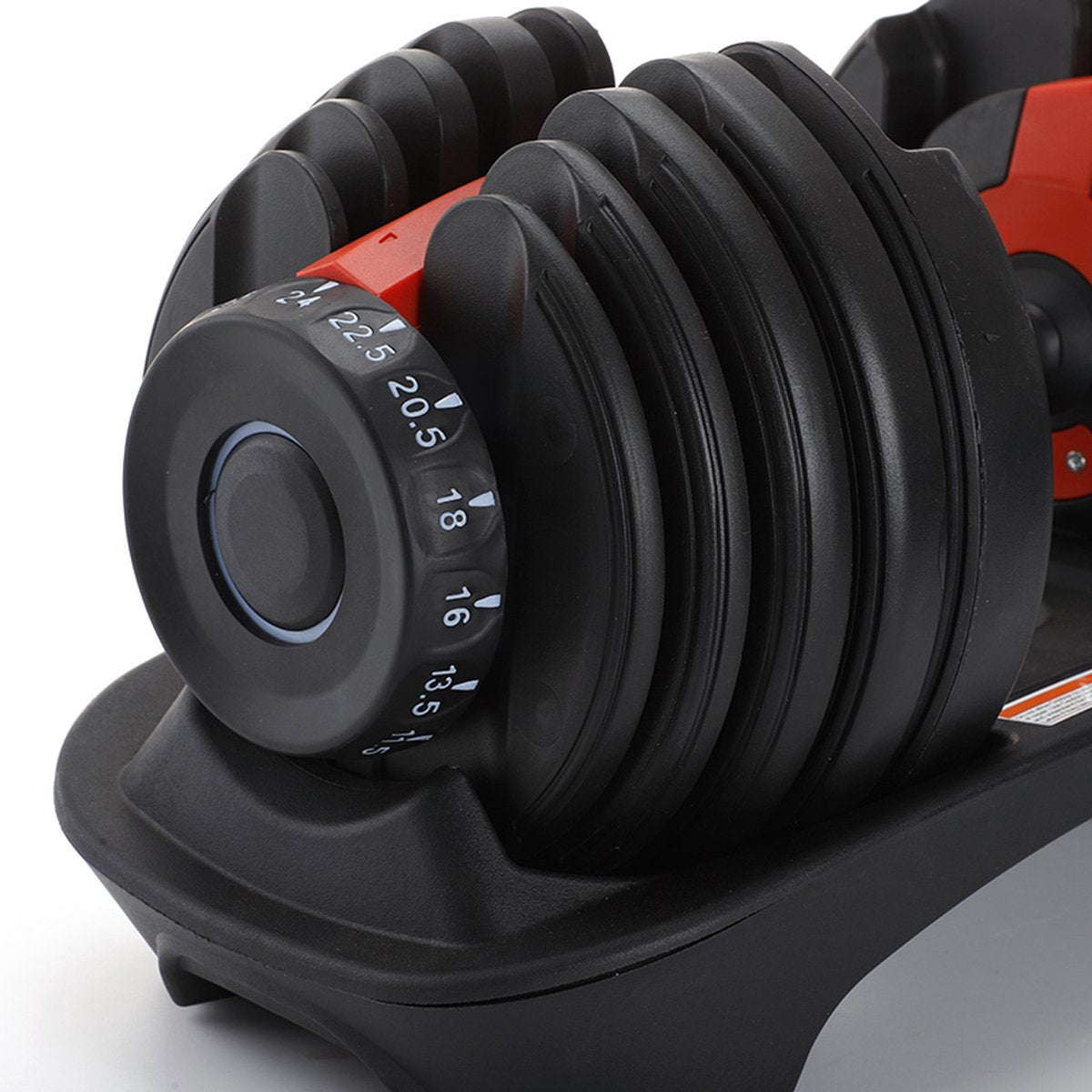Verstelbare Dumbbell 24 kg - Verstelbare Gewichten - Verstelbare Dumbbell - 2.5kg t/m 24kg - 15 DUMBBELLS IN ÉÉN - Zwart