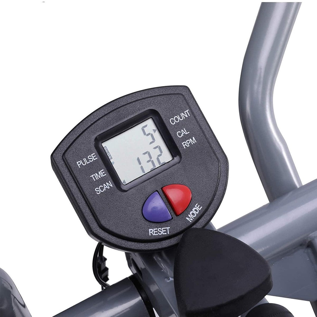 Crosstrainer with LCD display - Silver