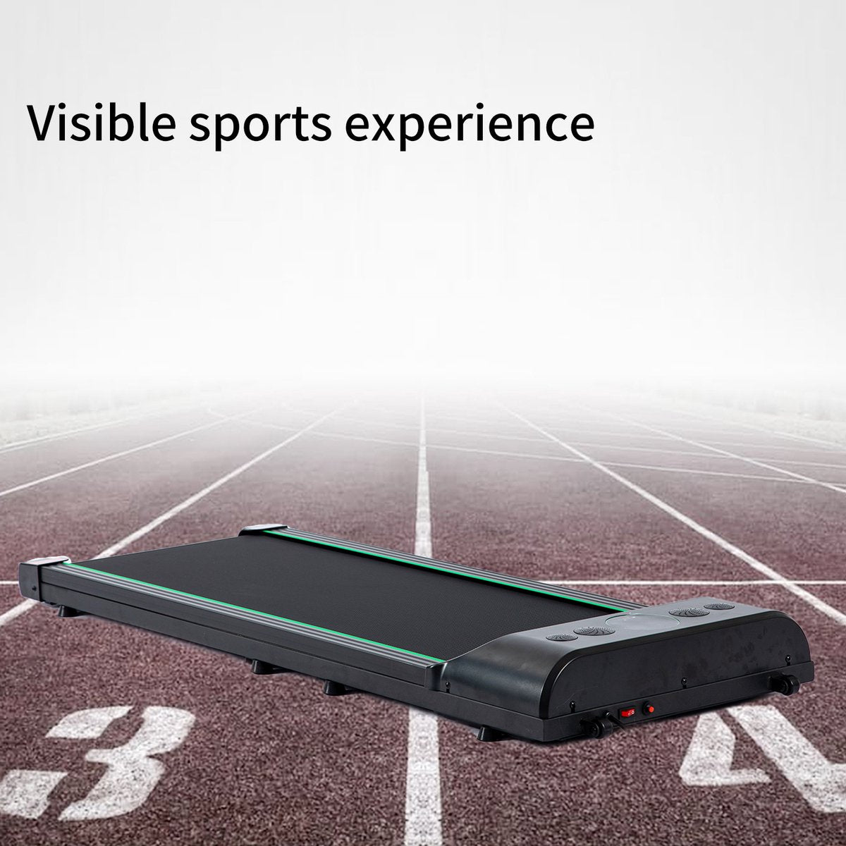 Loopband - 1-6km/u - Krachtig - Slank en Stil - LCD Scherm en Teller - Ingebouwde Bluetooth-Luidspreker - Meerdere Snelheidsstanden - Walking Pad - Treadmill - MET Afstandsbediening