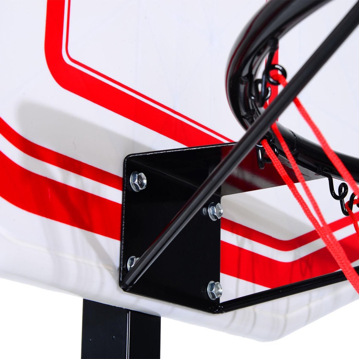 Basketball hoop on pole 205/250cm high Basketball pole